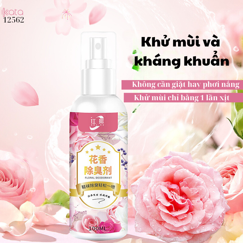 Khử mùi giày,tất hương hoa thực vật,khử mùi và kháng khuẩn lưu hương lâu dài 12562