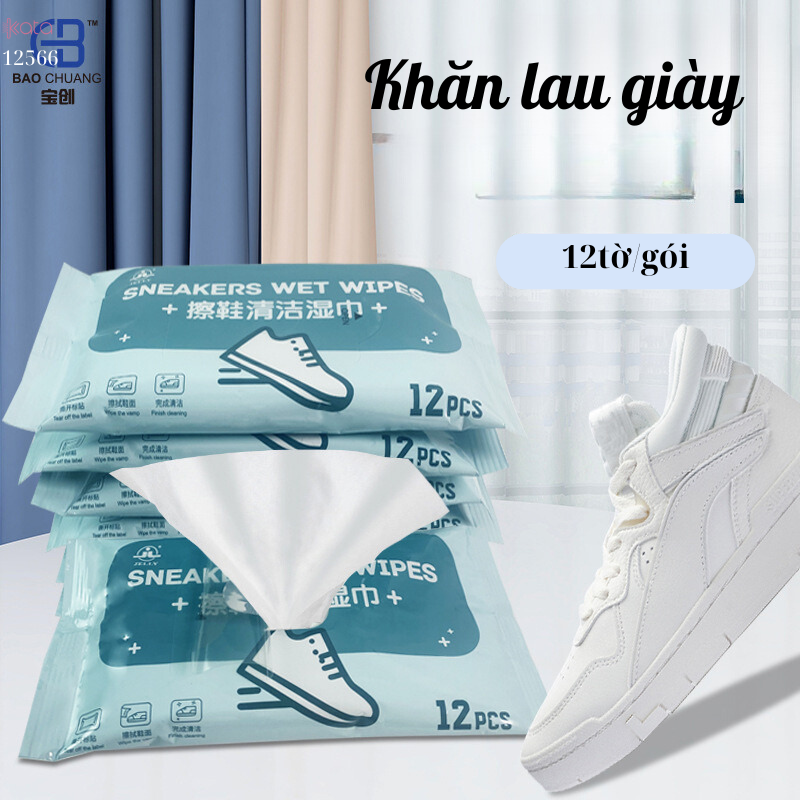 Khăn lau giày bỏ túi tiện lợi,không cần giặt 12566