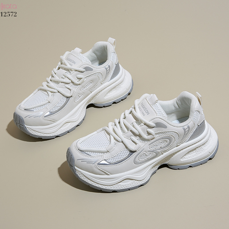 Giày thể thao Sneaker thoáng khí,giày tăng chiều cao phong cách sinh viên Hàn Quốc 12573