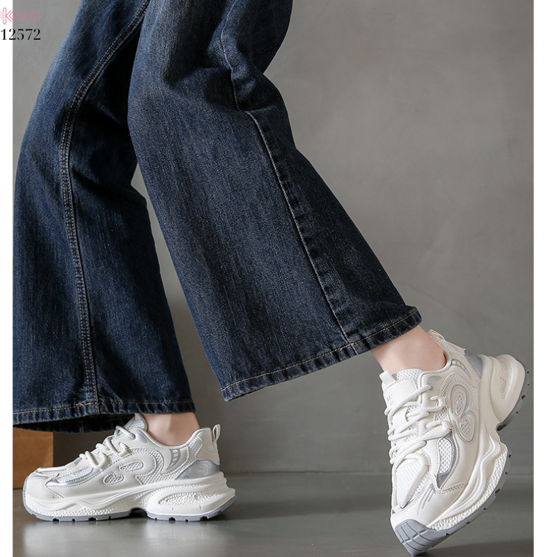 Giày thể thao Sneaker thoáng khí,giày tăng chiều cao phong cách sinh viên Hàn Quốc 12572