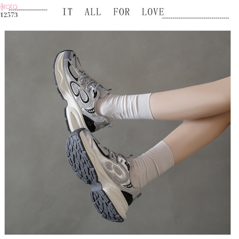 Giày thể thao Sneaker thoáng khí,giày tăng chiều cao phong cách sinh viên Hàn Quốc 12573