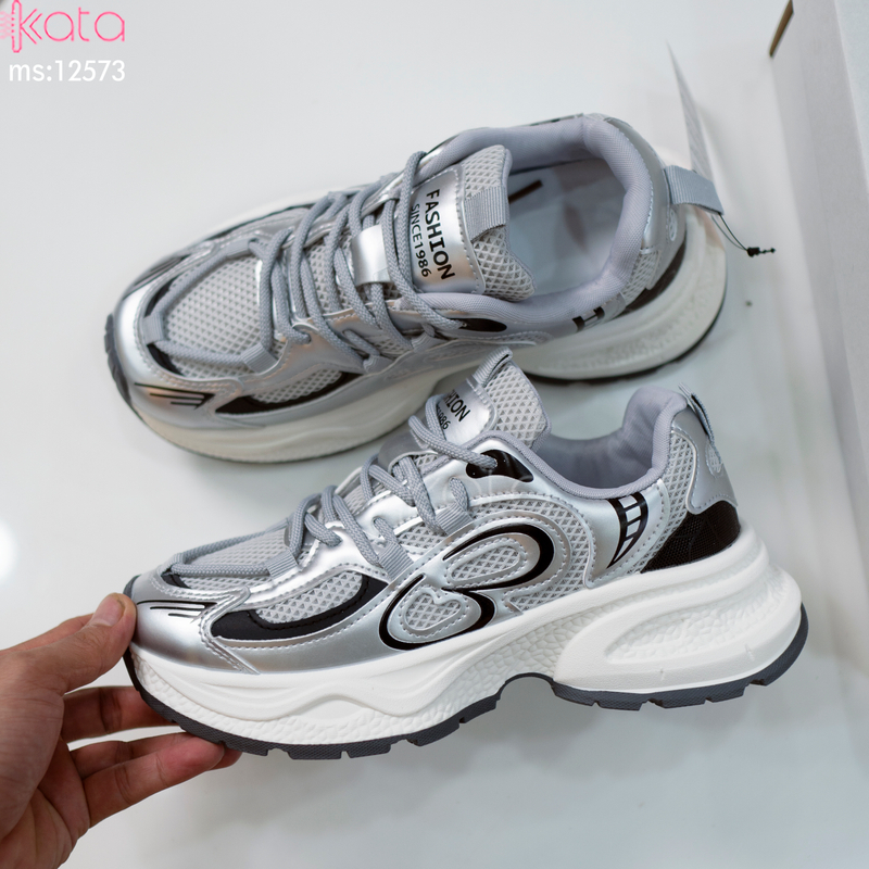 Giày thể thao Sneaker thoáng khí,giày tăng chiều cao phong cách sinh viên Hàn Quốc 12572