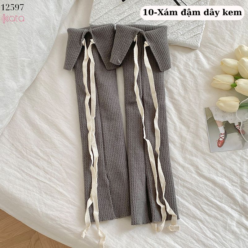 Ống tất dệt kim (vải Hàn),ống tất thời trang phong cách múa ba lê 12597