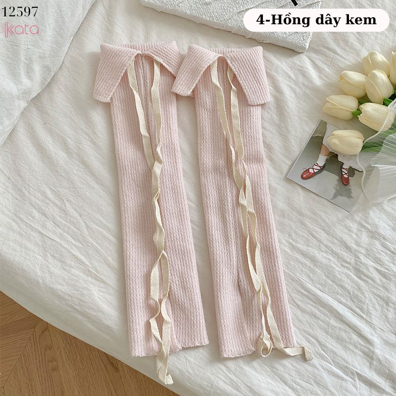 Ống tất dệt kim (vải Hàn),ống tất thời trang phong cách múa ba lê 12597