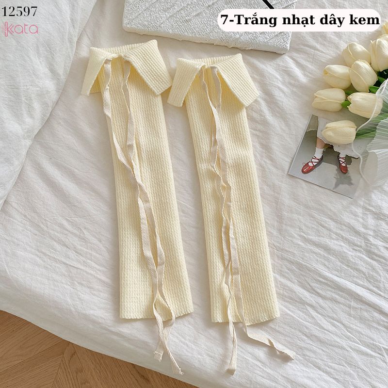 Ống tất dệt kim (vải Hàn),ống tất thời trang phong cách múa ba lê 12597