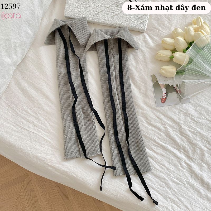 Ống tất dệt kim (vải Hàn),ống tất thời trang phong cách múa ba lê 12597