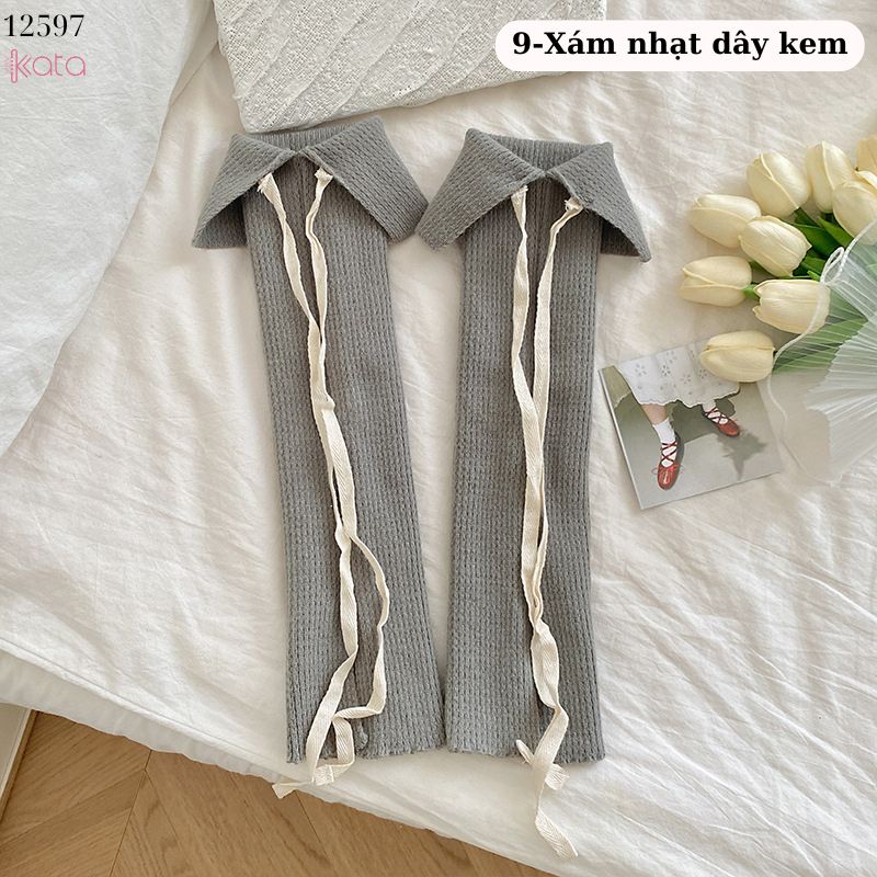 Ống tất dệt kim (vải Hàn),ống tất thời trang phong cách múa ba lê 12597