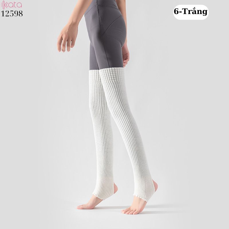 Ống tất giữ ấm qua đầu gối(vải Hàn),ống tất thể thao yoga thu đông 12598