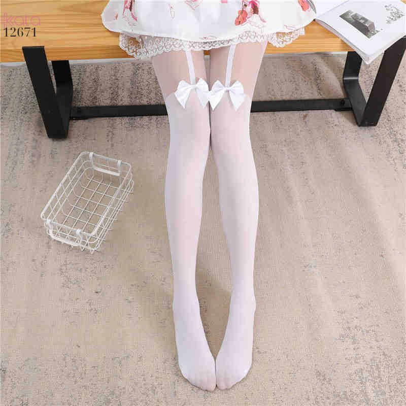 Quần tất nơ mỏng mùa hè,quần tất 15D định hình chân đẹp jk babes 12671