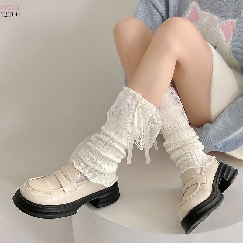 Ống tất ren,ống tất thời trang ngọt ngào nữ tính 12700