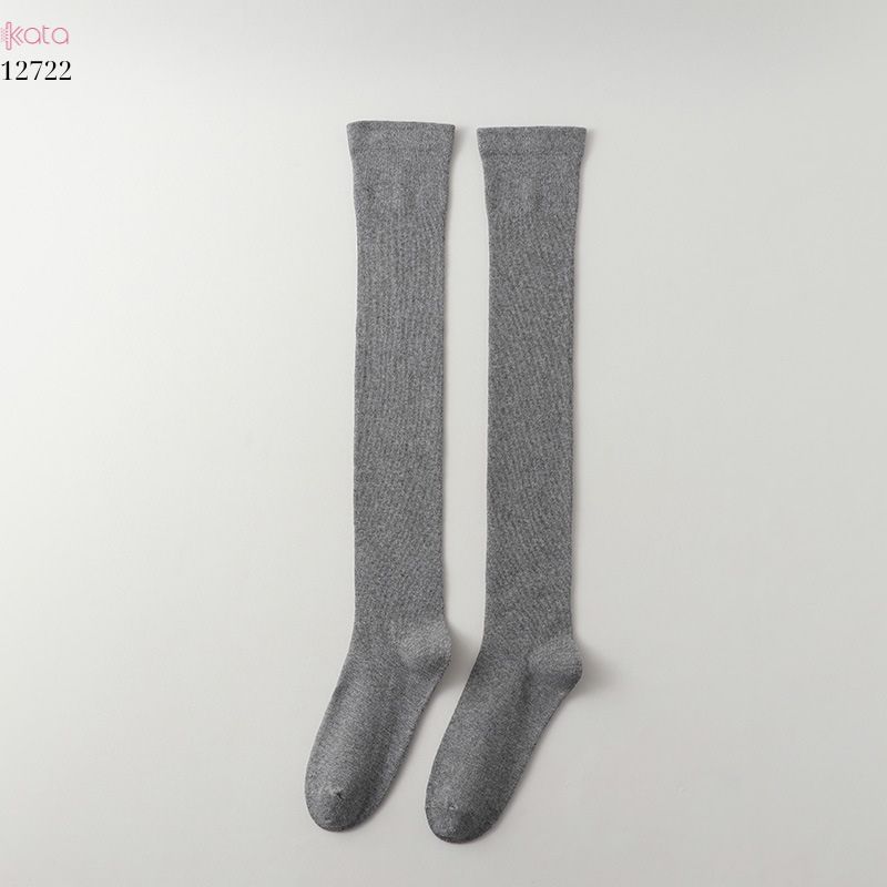 Tất dài trên đầu gối JK,tất nữ xuân thu vải bông cao cấp 12722