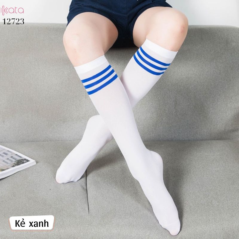 Tất nhung nhiều màu,tất JK qua gối,bắp chân,giữa bắp chân,tất đồng phục học sinh 12724