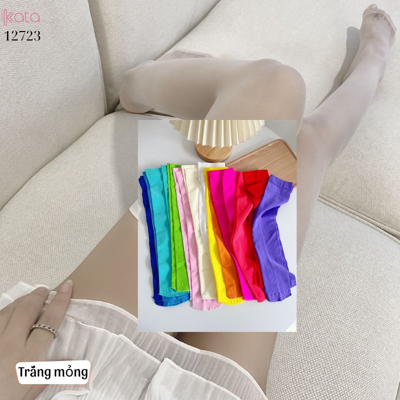 Tất nhung nhiều màu,tất JK qua gối,bắp chân,giữa bắp chân,tất đồng phục học sinh 12724