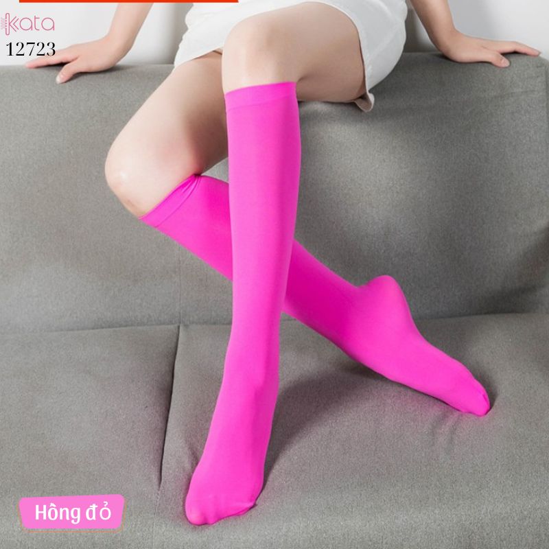 Tất nhung nhiều màu,tất JK qua gối,bắp chân,giữa bắp chân,tất đồng phục học sinh 12724