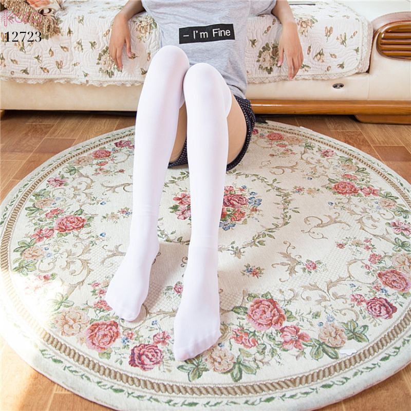 Tất nhung nhiều màu,tất JK qua gối,bắp chân,giữa bắp chân,tất đồng phục học sinh 12724