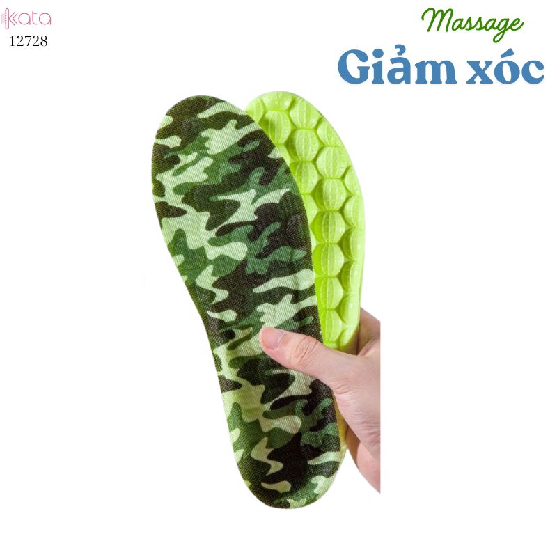 Lót giày tập luyện quân sự,chơi thể thao,thấm hút mồ hôi,mềm và êm đứng lâu không mỏi 12729