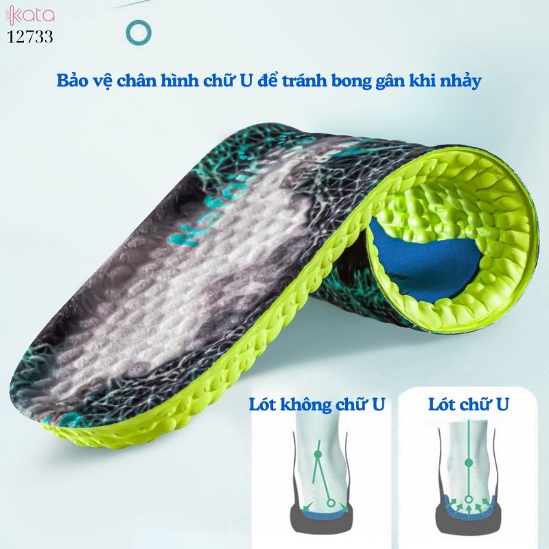 Lót thể thao tập luyện quân sự mùa hè,đế mềm, giảm xóc, lót thấm hút mồ hôi, đệm êm 12733