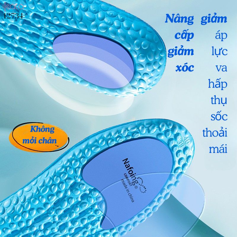 Lót thể thao tập luyện quân sự mùa hè,đế mềm, giảm xóc, lót thấm hút mồ hôi, đệm êm 12734