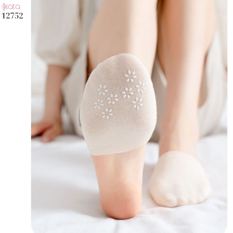 Tất nửa bàn chân silicone chống trượt giày cao gót,tất mỏng thấm hút mồ hôi mùa hè 12752