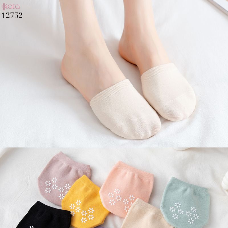 Tất nửa bàn chân silicone chống trượt giày cao gót,tất mỏng thấm hút mồ hôi mùa hè 12752