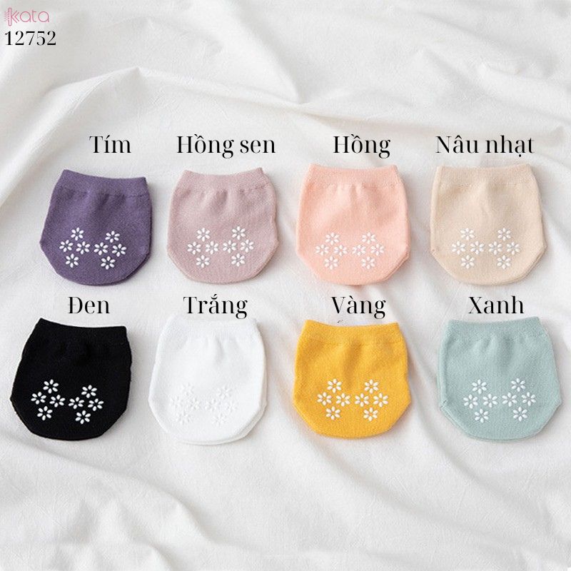 Tất nửa bàn chân silicone chống trượt giày cao gót,tất mỏng thấm hút mồ hôi mùa hè 12752