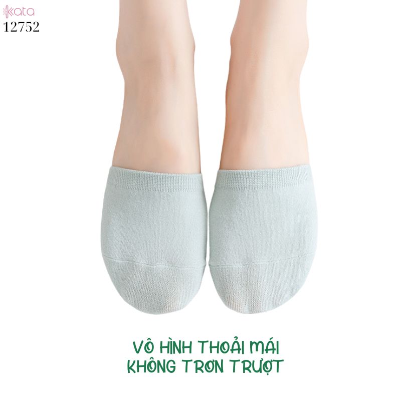 Tất nửa bàn chân silicone chống trượt giày cao gót,tất mỏng thấm hút mồ hôi mùa hè 12752