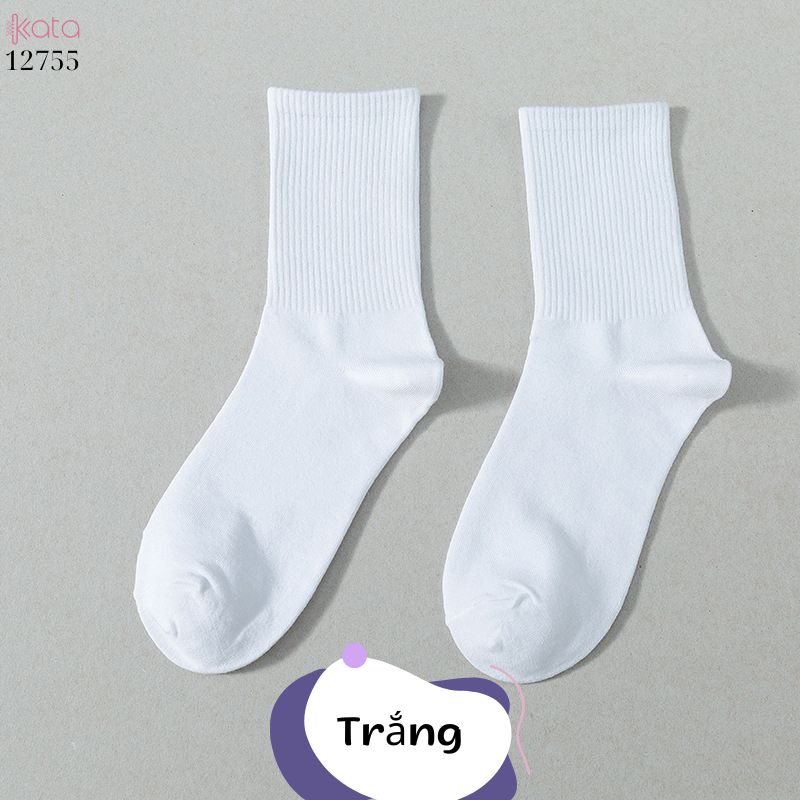 Tất vớ thể thao đồng phục mùa hè,tất bông mềm mịn thấm hút mồ hôi 12755