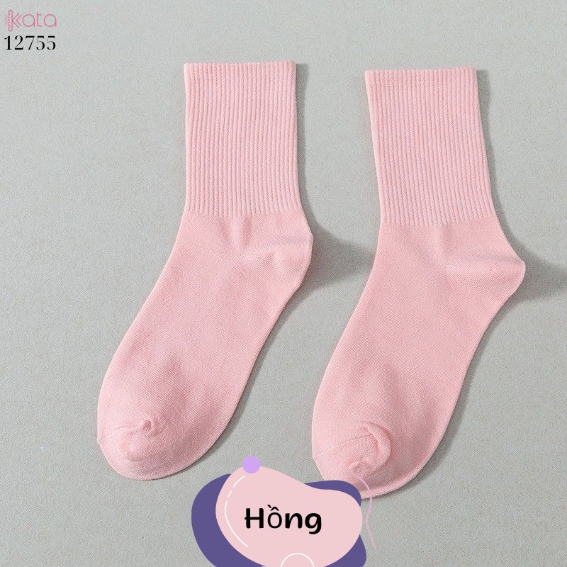 Tất vớ thể thao đồng phục mùa hè,tất bông mềm mịn thấm hút mồ hôi 12755