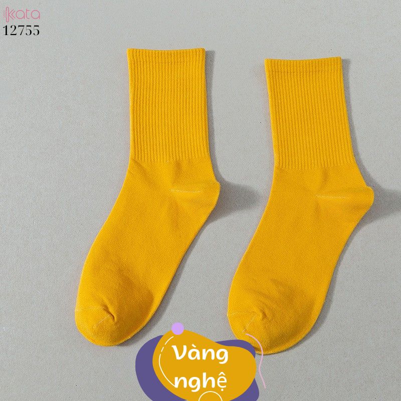 Tất vớ thể thao đồng phục mùa hè,tất bông mềm mịn thấm hút mồ hôi 12755