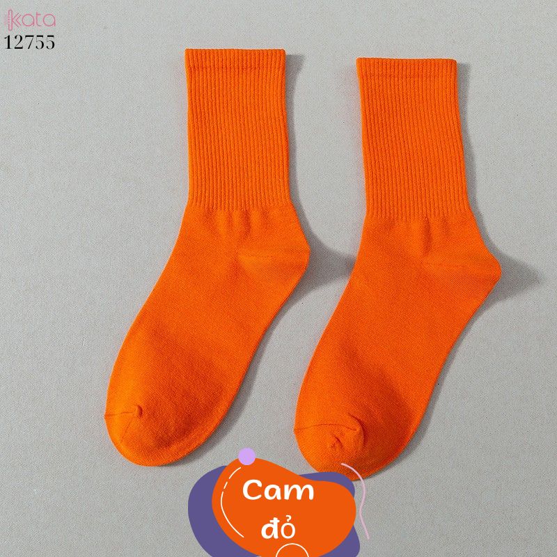 Tất vớ thể thao đồng phục mùa hè,tất bông mềm mịn thấm hút mồ hôi 12755