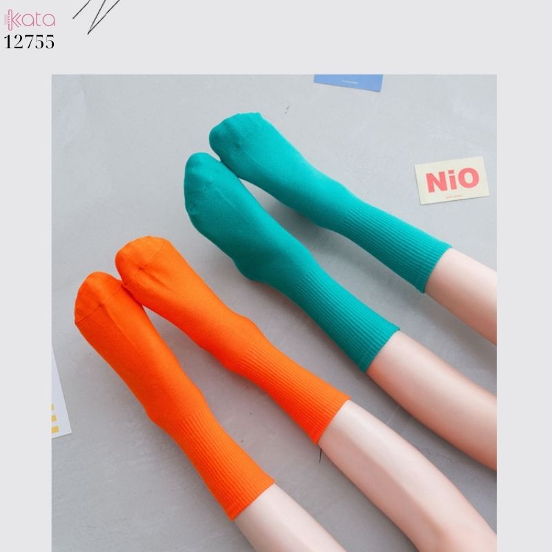 Tất vớ thể thao đồng phục mùa hè,tất bông mềm mịn thấm hút mồ hôi 12755