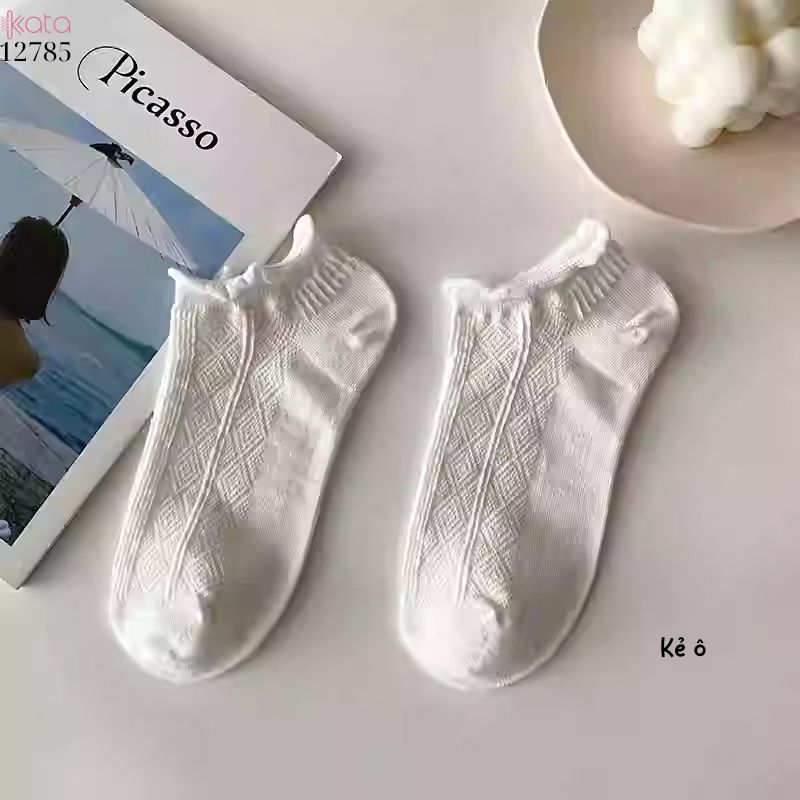 Tất thuyền vô hình bông mềm mịn,vớ nữ mùa hè thoáng khí thấm mồ hôi 12785