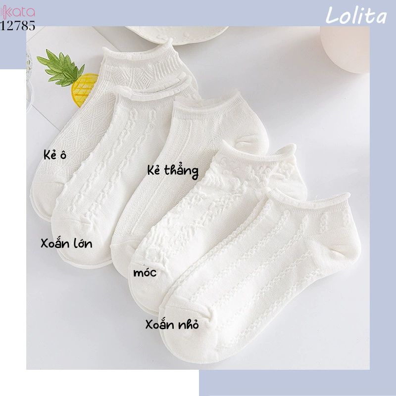 Tất thuyền vô hình bông mềm mịn,vớ nữ mùa hè thoáng khí thấm mồ hôi 12785
