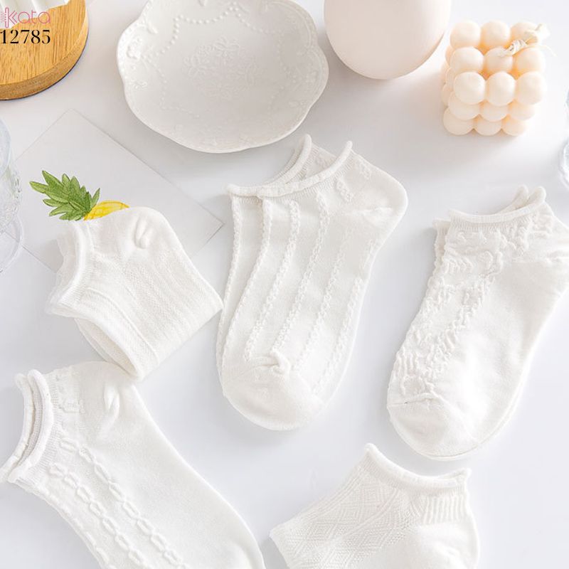 Tất thuyền vô hình bông mềm mịn,vớ nữ mùa hè thoáng khí thấm mồ hôi 12785