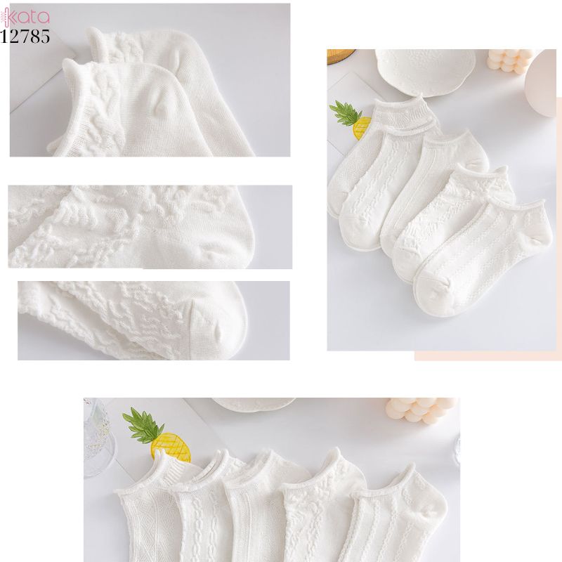 Tất thuyền vô hình bông mềm mịn,vớ nữ mùa hè thoáng khí thấm mồ hôi 12785