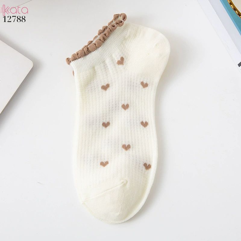 Tất thuyền vô hình bông mềm mịn,vớ nữ mùa hè thoáng khí thấm mồ hôi 12788