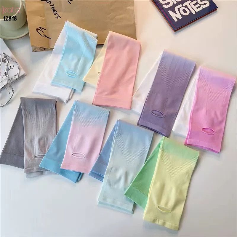 Tay áo chống nắng bảo vệ tia cực tím Nam Nữ ,vải lụa băng mềm mịn mát lạnh thoải mái 12818