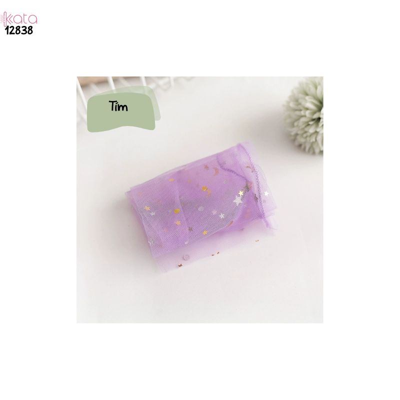 Tất lưới trong suốt mùa hè,vớ ngôi sao sequinned giữa bắp chân nữ 12838