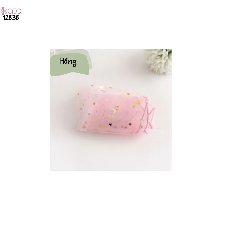 Tất lưới trong suốt mùa hè,vớ ngôi sao sequinned giữa bắp chân nữ 12838