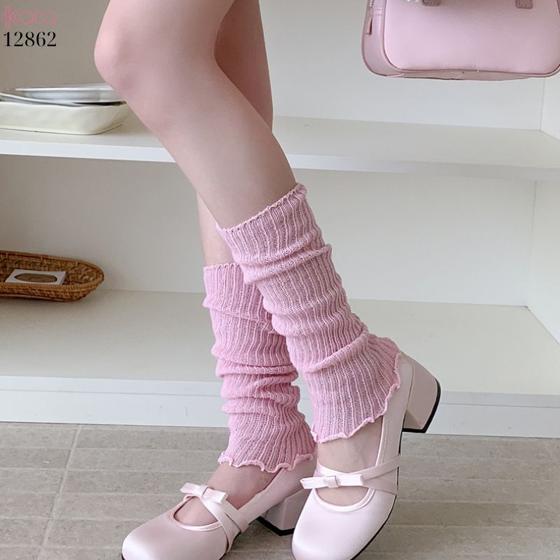 Ống tất mỏng mùa hè,vớ bắp chân Jk ballet nhiều màu 12862