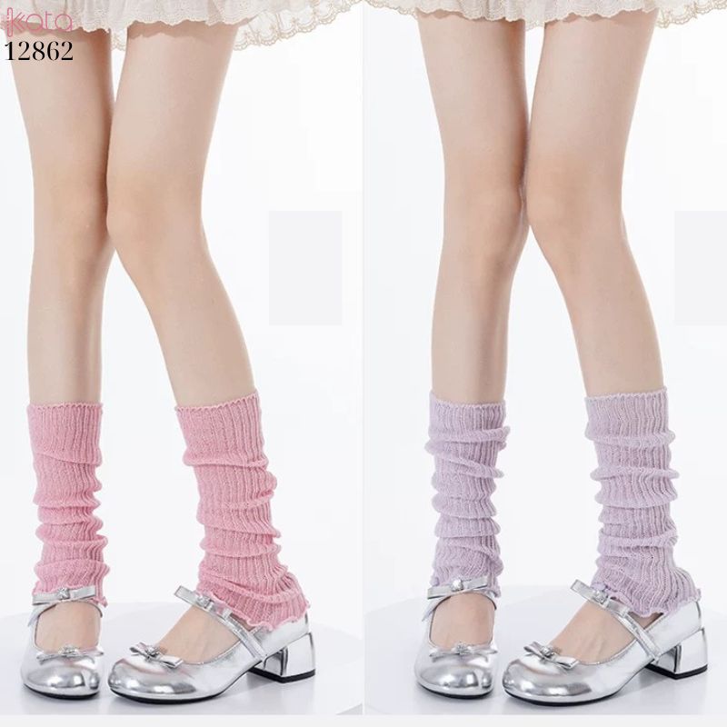 Ống tất mỏng mùa hè,vớ bắp chân Jk ballet nhiều màu 12862