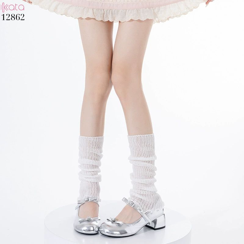 Ống tất mỏng mùa hè,vớ bắp chân Jk ballet nhiều màu 12862