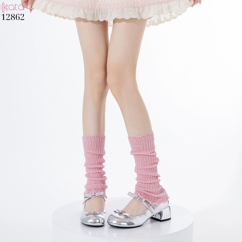 Ống tất mỏng mùa hè,vớ bắp chân Jk ballet nhiều màu 12862