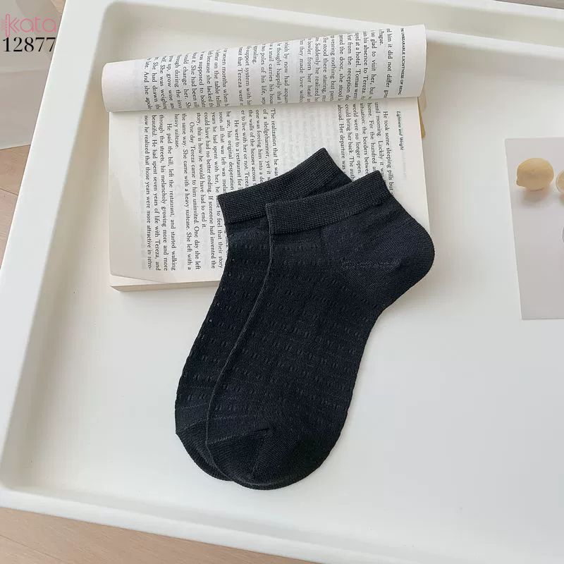 Tất lưới sợi tre mùa hè,vớ ngắn thoáng khí thấm hút mồ hôi 12877