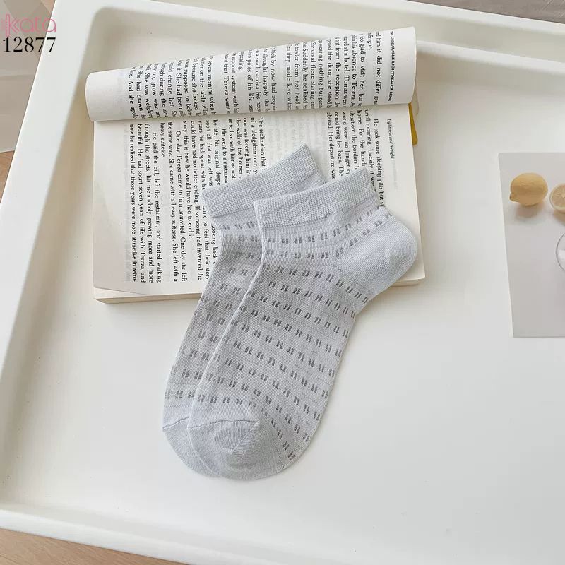 Tất lưới sợi tre mùa hè,vớ ngắn thoáng khí thấm hút mồ hôi 12877