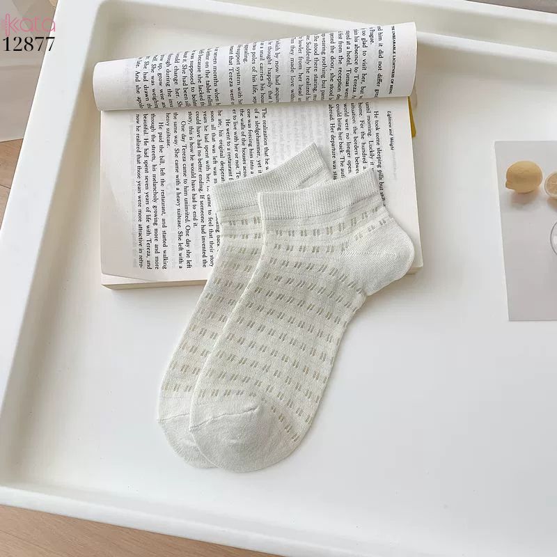 Tất lưới sợi tre mùa hè,vớ ngắn thoáng khí thấm hút mồ hôi 12877