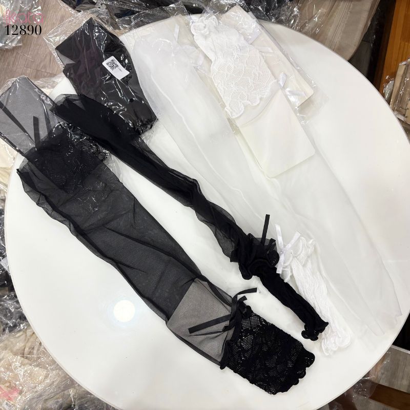 Ống tay lolita,ống chân ren thời trang Y2k Lolita Ballet Style 12890