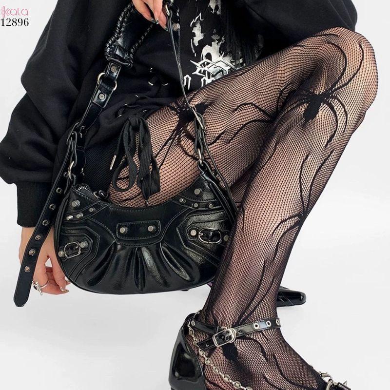 Quần tất lưới nhện lớn phong phách Halloween,Cutouts, Pantyhose,định hình chân đẹp 12896