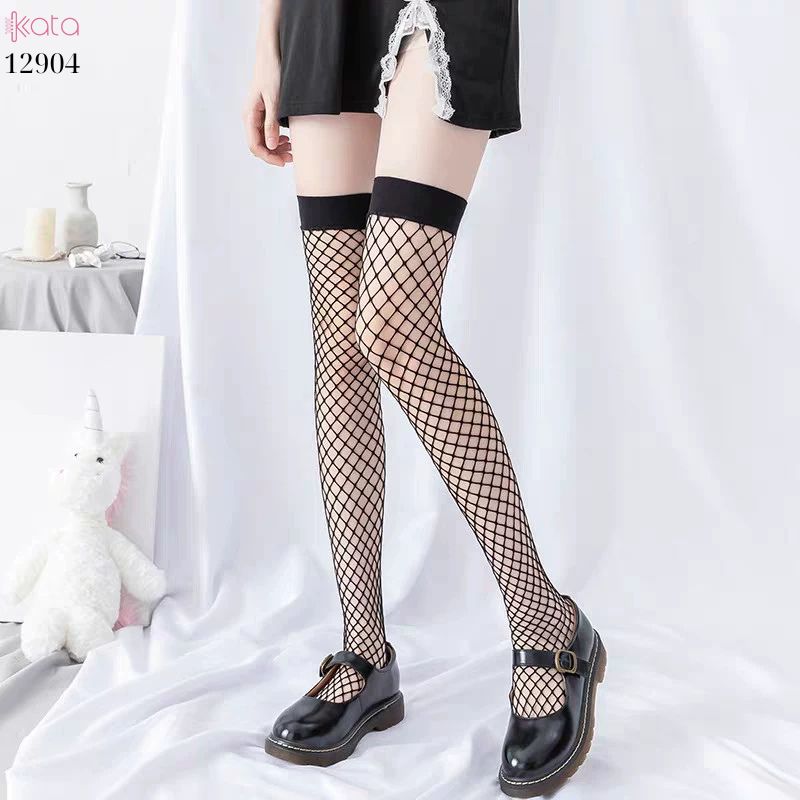 Tất lưới JK mỏng mùa hè,vớ nữ dài trên đầu gối 12904