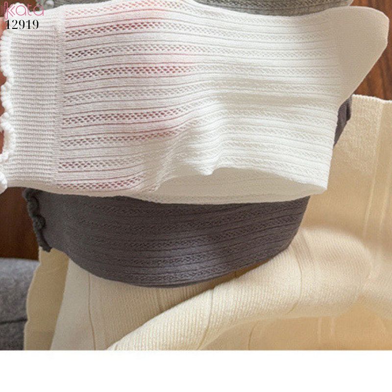 Tất lưới mỏng mùa hè thoáng khí,vớ ngắn ren viền nấm 12919